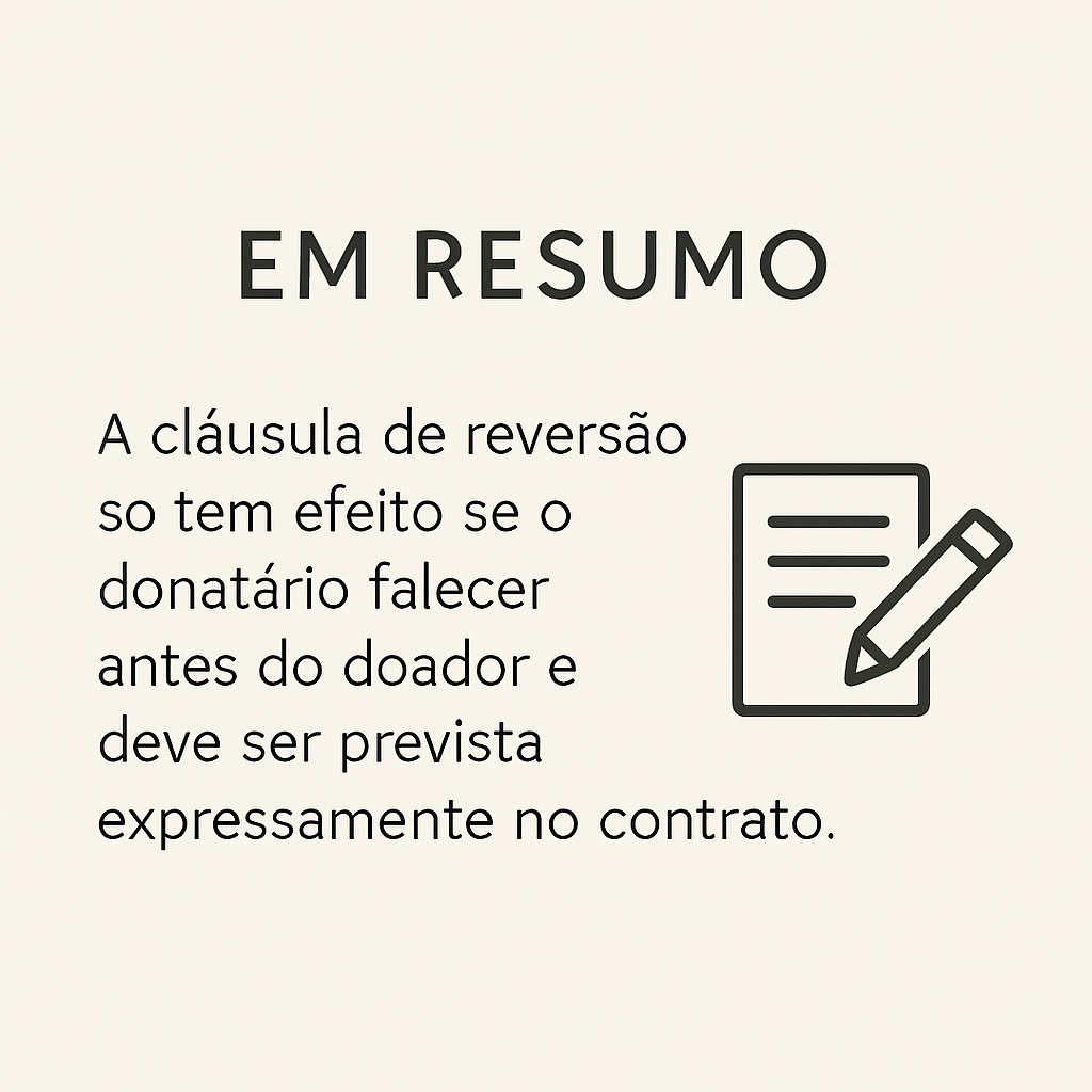 resumo doação